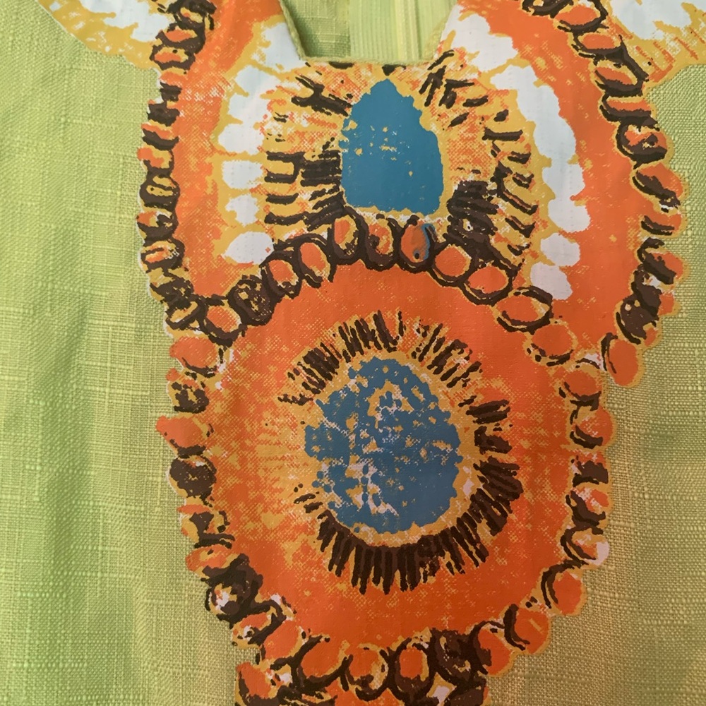 INC Yellow Linen Maxi Dress. Medium. NWT. - Picture 3 of 6